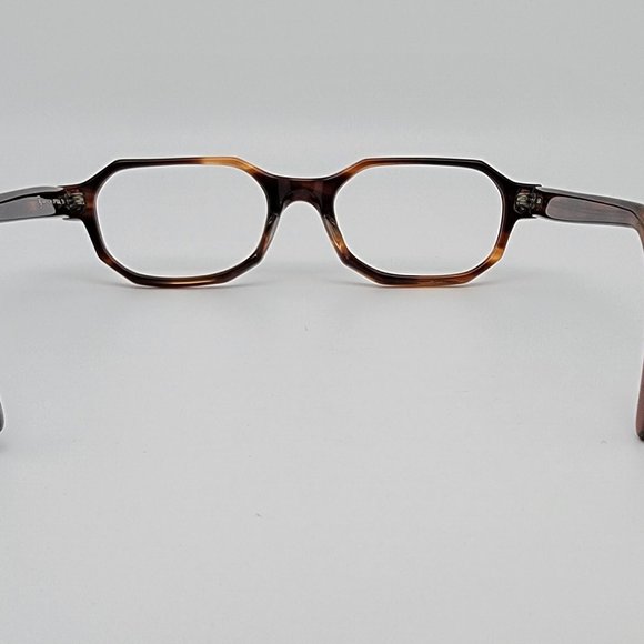 American Optical AO 521 Brown Tortoise Eyeglasses Frame USA 48-17-130 - Picture 4 of 12
